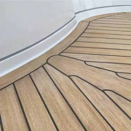 Letvice EVO Decking sintetičke tikovine koje se savijaju prema rubnoj letvi
